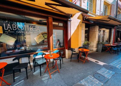 Voici la nouvelle terrasse de la Bottega pour la saison 2026.