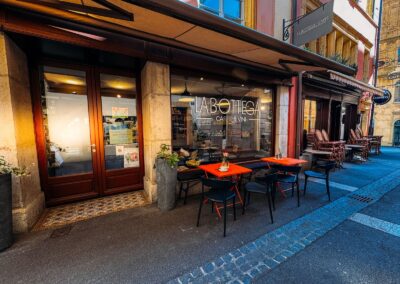 Voici la nouvelle terrasse de la Bottega pour la saison 2026.
